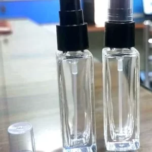 8ML. Clear square perfume spray bottle - Image 4