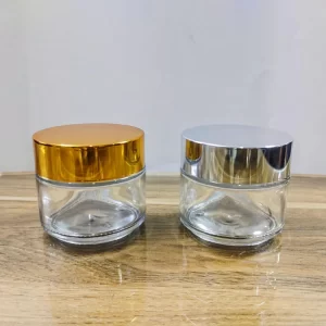 100g Clear Glass Jar - Image 1