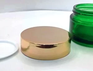 50Gm Green Glass Jar - Image 3