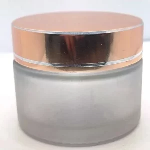 50g Frosted Glass Jar - Image 3