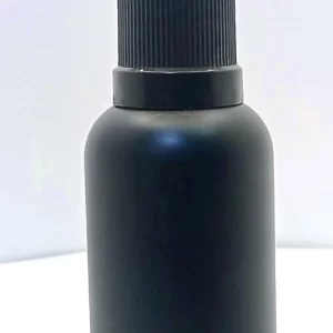 Black Lotion Pump Glass Bottle - Image 3
