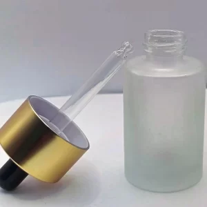 20ML Clear Frosted F/S Glass Bottle - Image 4