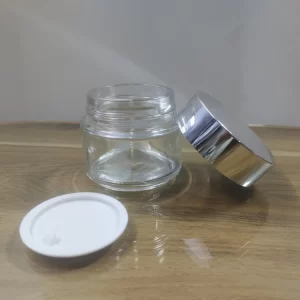 100g Clear Glass Jar - Image 3