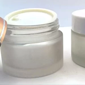 100gm Clear Frosted jar - Image 3