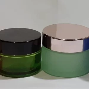 50Gm Green Glass Jar - Image 4
