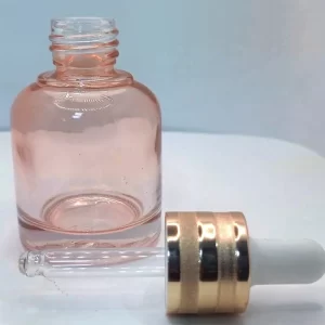 30ML Pink Coated Glass Dropper Bottle - Image 6
