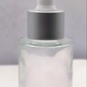 30ml Clear Flat Shoulder Bottle - Image 4