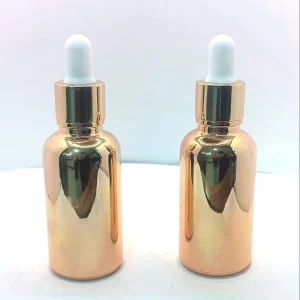 30ml Golden Cotted Bottle With Dropper - Image 3