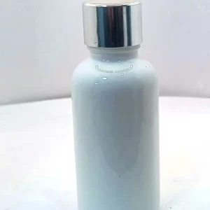 White Coated Glass Bottle - Image 2