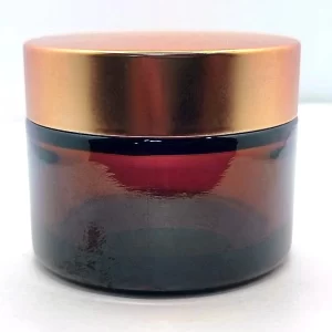 50gm Frosted Glass Cream Jar - Image 3