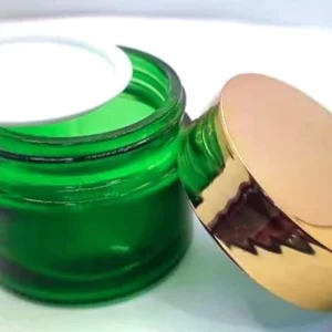 50Gm Green Glass Jar - Image 5