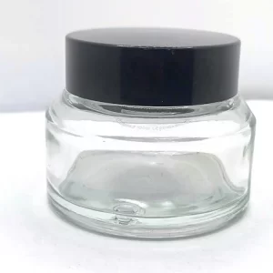 50Gm Clear Slant Glass Jar - Image 4