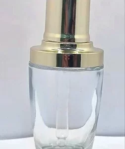 30ML Transparent Lotion Pump Glass Bottle - Image 3
