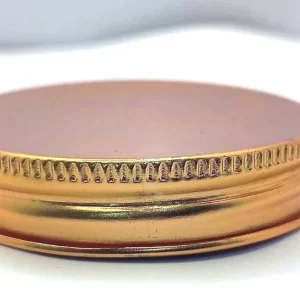 100gm. Amber Cream Glass Jar - Image 6