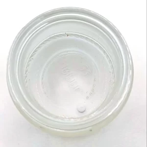 50GM Clear Frosted Glass Jar - Image 6