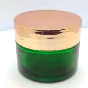50Gm Green Glass Jar - Image 2