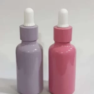 Colored Glass Dropper Bottle - Image 2