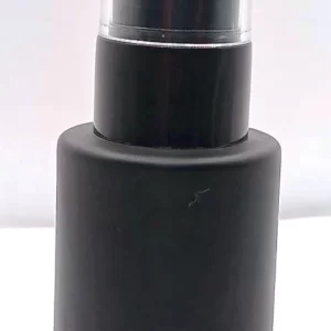 30ML Black Coated Glass Bottle With Pump - Image 2