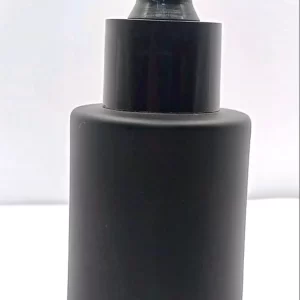 30ML Black Coated Glass Bottle With Pump - Image 3