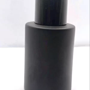 30ML Black Coated Glass Bottle With Pump - Image 4